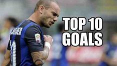 Wesley Sneijder • Top 10 goals