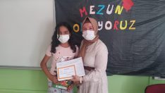 DATÇA” DA ÖĞRENCİLER  KARNELERİNİ ALDI