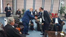 Umut Partisi Genel Başkanı Bozkurt’tan Saadet Partisine taziye ziyareti