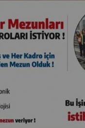 Yenilik Partisi Mersin il Başkanlığın’dan Raylı Sistem Mezunu Öğrencilere Tam Destek Geldi