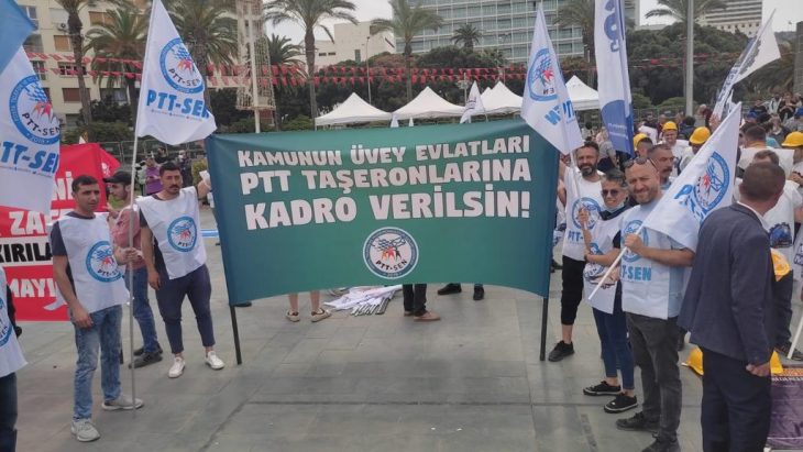 PTT Sen Genel Başkanı Çakıröz: 1 Mayıs Emek ve Dayanışma Günü Mesajı Yayınladı