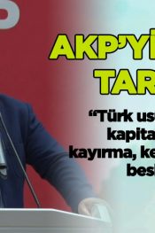 BTP’li İbrahim Berk AKP Hakkında Önemli Açıklamalarda Bulundu