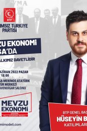 BTP Lideri Hüseyin Baş Bursa’ya Gidiyor