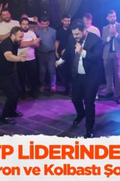 BTP liderinden horon ve kolbastı şov