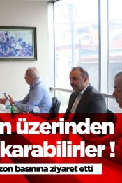 BTP Lideri Hüseyin Baş Trabzon Basınını ziyaret Etti