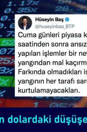 BTP Lideri Hüseyin Baş’tan Dolar Çıkarması