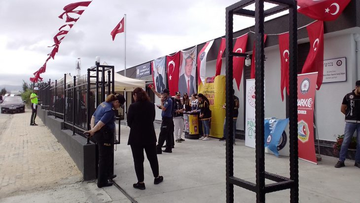 GEÇEN YIL PROTOKOLÜ YAPILAN BAĞLARBAŞI EK HİZMET BİNASI KARAKOL AÇILIŞI FALİYETE GEÇTİ