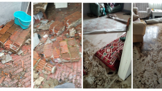 İSTANBUL BEYKOZ ANADOLU HİSARINDA SEL MAĞDURLARI ZOR GÜNLER GEÇİRİYOR