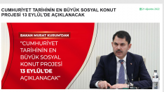 BAKAN MURAT KURUM: “NAE SÃO PAULO GEMİSİNİN TÜRK KARASULARINA GİRMESİNE İZİN… 26 Ağustos 2022 İŞYERİ AÇMA VE ÇALIŞMA RUHSATLARINA İLİŞKİN YÖNETMELİK’TE DEĞİŞİKLİK YAPILMASINA… 25 Ağustos 2022 EGZOZ MUAYENESİ YAPTIRILMAYAN ARAÇLAR, TRAFİKTE OTOMATİK OLARAK AKIŞI AKSATMADAN… 24 Ağustos 2022 BAKAN KURUM’DAN YENİ SOSYAL KONUT PROJESİNE İLİŞKİN AÇIKLAMA 23 Ağustos 2022 BAKAN KURUM: “ÇEVRE DENETİMLERİNDE BU YIL YAKLAŞIK 340 MİLYON TL CEZA UYGULADIK” 23 Ağustos 2022 CUMHURİYET TARİHİNİN EN BÜYÜK SOSYAL KONUT PROJESİ 13 EYLÜL’DE AÇIKLANACAK 21 Ağustos 2022 BAKAN MURAT KURUM: “DÜNYANIN EN BÜYÜK KENTSEL DÖNÜŞÜM PROJESİNDE İLK ANAHTARLARI… 19 Ağustos 2022 BAKAN MURAT KURUM:  “TUZ GÖLÜ’NDEKİ FLAMİNGOLAR KURTULDU, GÖÇE HAZIRLANIYORLAR” 18 Ağustos 2022 BAKAN MURAT KURUM: “50 BİN YENİ KONUT İMKÂNI OLUŞACAK” 18 Ağustos 2022 BAKAN MURAT KURUM ZEYTİNBURNU’NDA GENÇLERLE BULUŞTU 17 Ağustos 2022 CUMHURİYET TARİHİNİN EN BÜYÜK SOSYAL KONUT PROJESİ 13 EYLÜL’DE AÇIKLANACAK