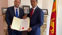 SRİ LANKA Fahri konsolosu .Süleyman Çiçek Getirildi
