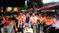 KAYMAKAM ÜRKMEZER ALİEFENDİ KÖYÜ GEVNE YAYLASI ŞENLİKLERİNE KATILDI