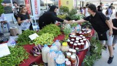 Ürünlü’de biberin binbir çeşit lezzeti yarıştı