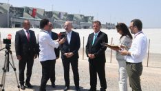 ULAŞTIRMA VE ALTYAPI BAKANI KARAİSMAİLOĞLU KIBRIS’TA TEMASLARDA BULUNDU