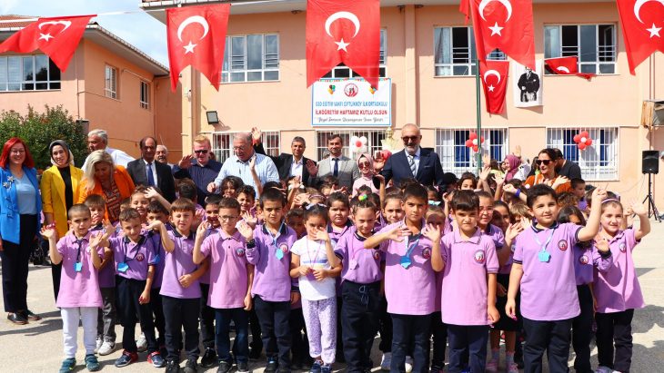 ÇİFTLİKKÖY’DE YENİ EĞİTİM ÖĞRETİM YILI’NIN AÇILIŞI YAPILDI
