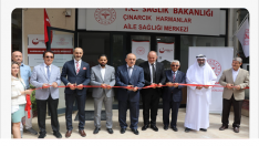 OMRAN TRK DESTEĞİ İLE “HARMANLAR AİLE SAĞLIK MERKEZİ” AÇILIŞI GERÇEKLEŞTİRİLDİ