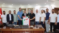 SEMT77 YALOVASPOR’DAN BAŞKAN VEKİLİ TUTUK’A ZİYARET