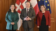 BAŞKAN ŞAHİN, VİYANA BELEDİYE BAŞKANI LUDWİG’İ ZİYARET ETTİ