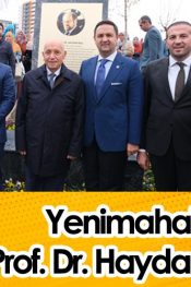 Yenimahalle Belediyesi Haydar Baş Parkı Açılışı Yaptı