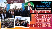 Beylikdüzü Belediyesi Haydar Baş Parkı Açılışı Yaptı