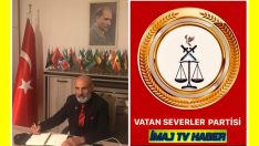 VATAN SEVERLER PARTİSİ  DÜZCE’DEKİ DEPREMİN ARDINDAN GEÇMİŞ OLSUN MESAJI.