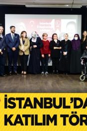 İstanbul’da BTP’ye Katılımlar Oldu
