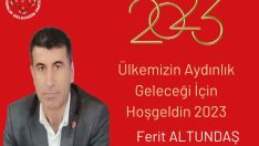 AYGİP Genel Koordinatörü Ferit Altuntaş’dan 2023 Yılı Kutlama Mesajı