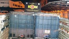 Mersin’de 5 bin 450 litre kaçak akaryakıt ele geçirildi