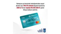 ANKARA BÜYÜKŞEHİRDEN SOSYAL YARDIM ALAN AİLELERE RAMAZAN AYI ÖNCESİ DESTEK