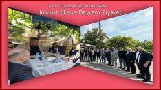 Taner Türkmen Beraberindekiler Korkut Ekene Bayram Ziyareti