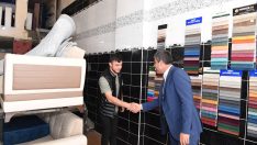 MUŞ BELEDİYESİ BAŞKANI ASYA, ESKİ ACİL YOLUNDAKİ İŞLETMELERİ ZİYARET ETTİ