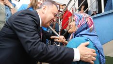 Başkan Muhittin Böcek oyunu kullandı