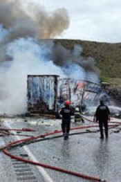 Erzincan da Tanker Kazası