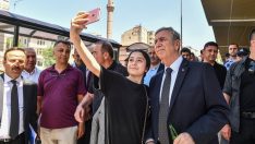 ANKARA BÜYÜKŞEHİR BELEDİYE BAŞKANI MANSUR YAVAŞ ULUS ESNAFI İLE BULUŞTU