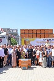 ARI ÜRETİCİLERİNE BAŞKAN YÜCEL’DEN KOVAN DESTEĞİ SÜRÜYOR