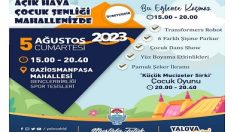 ÇOCUK ETKİNLİĞİ BU HAFTA GENÇLERBİRLİĞİ TESİSLERİ’NDE