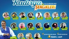 KADIRGA ŞENLİKLERİ BAŞLIYOR