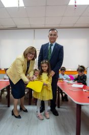 Anaokulum Bahçemde Projesinin 7. Okulu törenle açıldı