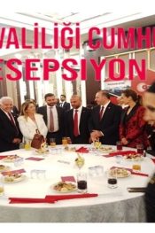 Yalova valiliği  resepsiyonu 100 yılı Programı