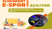 ANKARA BÜYÜKŞEHİR BELEDİYESİ YENİ E-SPOR MERKEZİNİ ELVANKENT’TE HİZMETE AÇIYOR