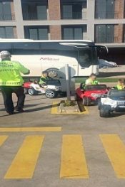 Yalovalı çocuklara Trafik  Eğitimi