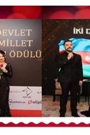 AZERBAYCANDA “İKİ DEVLET BİR MİLLET” BAŞARI ÖDÜLÜ GECESİ BAŞ TUTTU