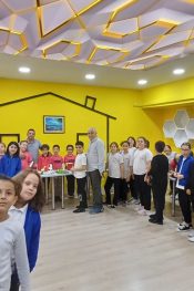 Kükürtlü Ticaret ve Sanayi Odası ilköğretim Okulunda Yapay Çevre Maket Sergisi göz kamaştırdı.