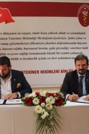 Türk Veteriner Hekimleri Birliği ile Arnavutluk Veteriner Hekimleri Odası Arasında İş Birliği Protokolü İmzalandı