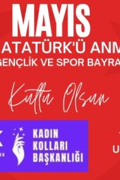 UGK Bursa Kadın Kolları İl Baskanı Yasemin Tiryaki Acar: 19 Mayıs Atatürk’ü Anma, Gençlik ve Spor Bayramı Mesajı