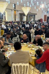 Azaflı Sosyal Yardım ve Kültür Derneği  57. Alay şehitleri hayrına  iftar programı düzenledi