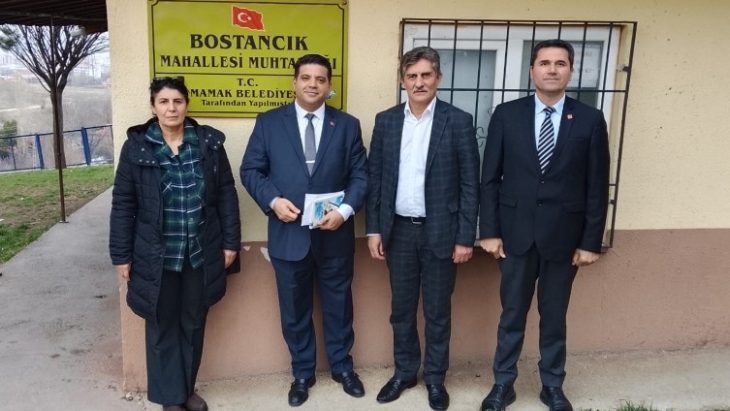 Chp Mamak’ta Mahmut Kara Muhtarları Dinlemeye Devam Ediyor