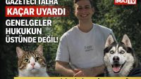Gazeteci Talha Kaçar’dan Hayvanseverlere Hukuki Uyarı: “Genelgeler Hukukun Üstünde Değil”