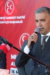 MHP Sincan İlçe Başkanlığı Devir Teslim Töreni:Mitinge Döndü