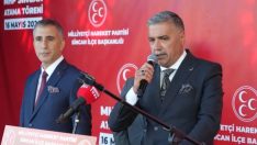 MHP Sincan İlçe Başkanlığı Devir Teslim Töreni:Mitinge Döndü