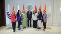 Türkiye Kadın Muhtarlar Derneği Başkanı Serpil Erenoğlu’ndan Bakan Çiftçi’ye Ziyaret